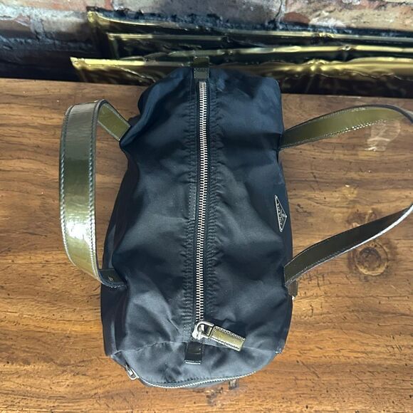 Vintage Prada Nylon Mini Boston Bag - Picture 7 of 13